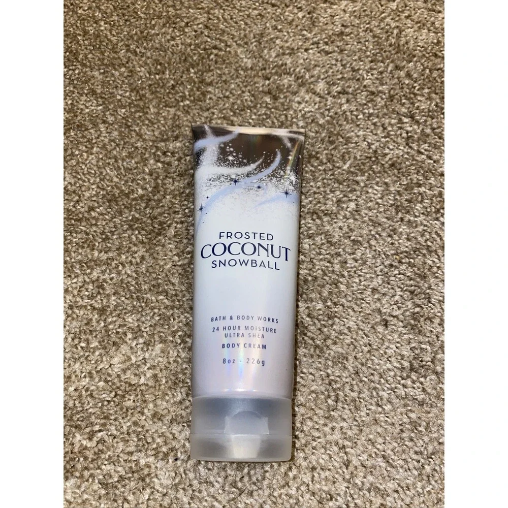 Bath &‎ Body Works Frosted Coconut Snowball 24hr Moisture Ultra Shea Body Cream